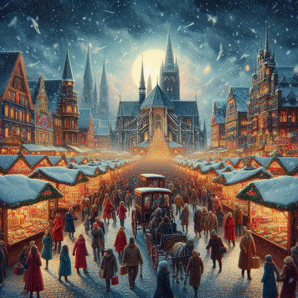 KI_AltdeutscherWeihnachtsmarkt